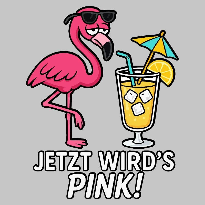 Now it's going to be pink!