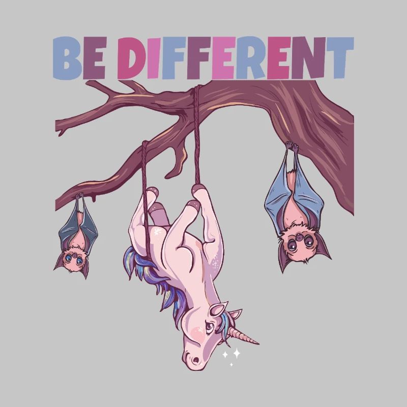 Be Different Einhorn