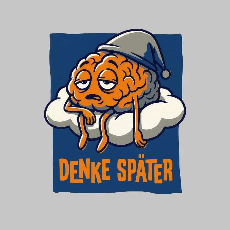 Denke später.