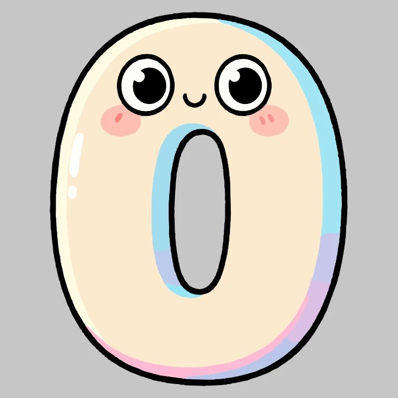 Zero Kawaii lächelt