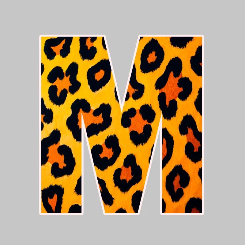 Leopard M Buchstabe