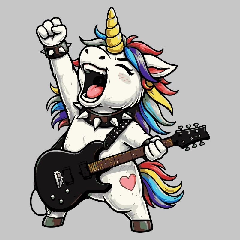 Regenbogen-Einhorn-Rocker