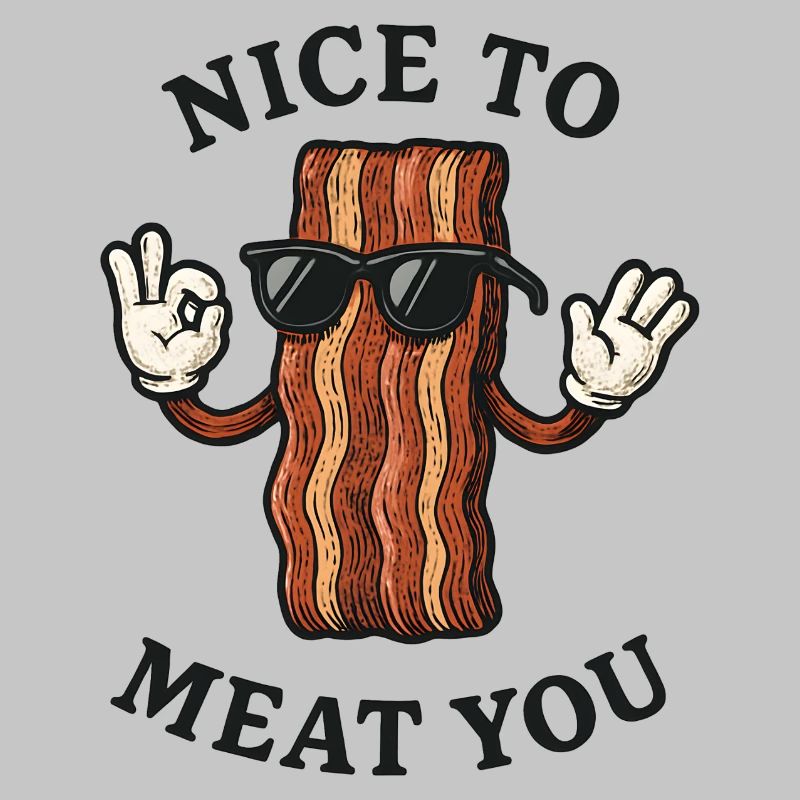 Lunettes de soleil Bacon : Sympa de te dévorer