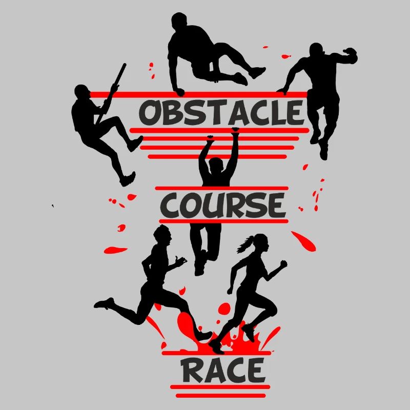 Course d’obstacles – Silhouette Full Action