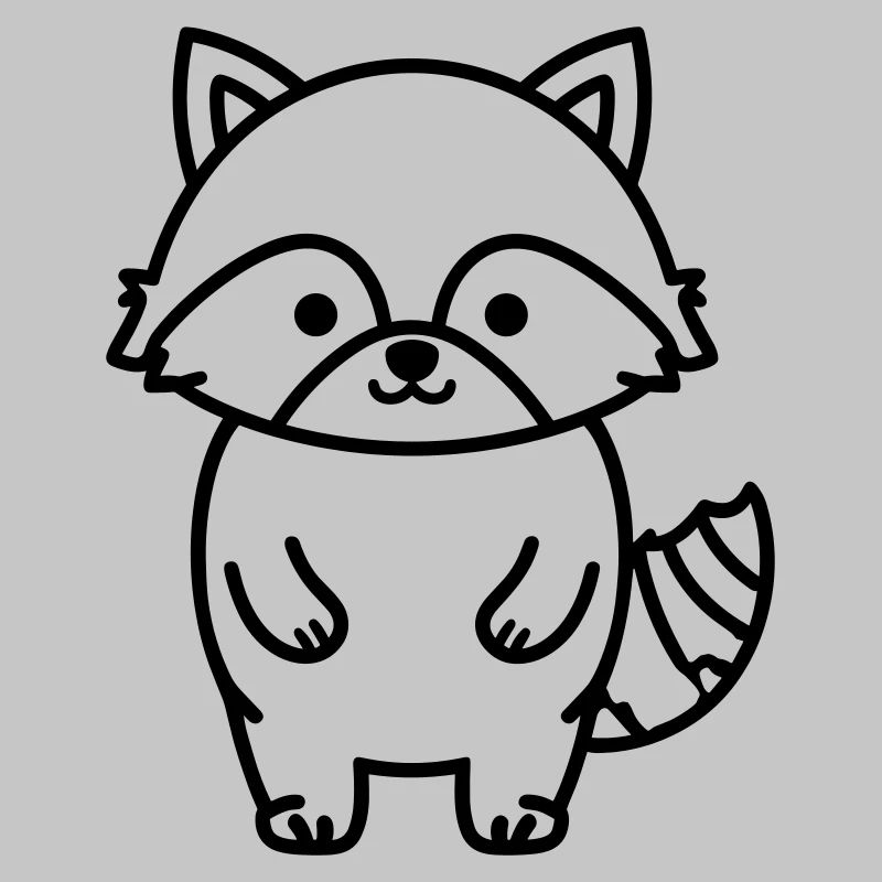 Waschbär