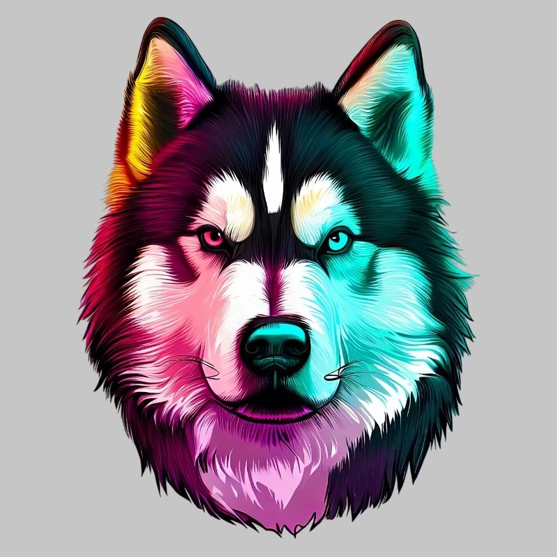 Wolf Husky Dog