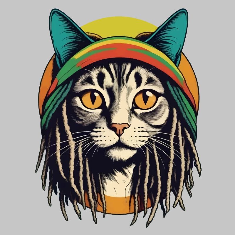 Coole Rasta-Katze