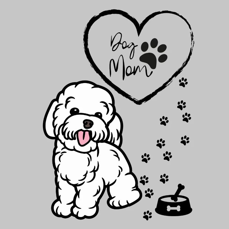 Pull mignon pour maman chien, pull chiot pour femme
