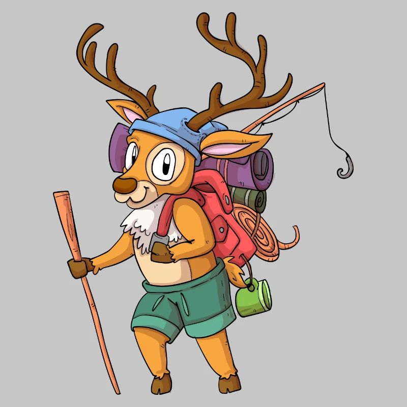 Deer Wanderer / Wandering Deer