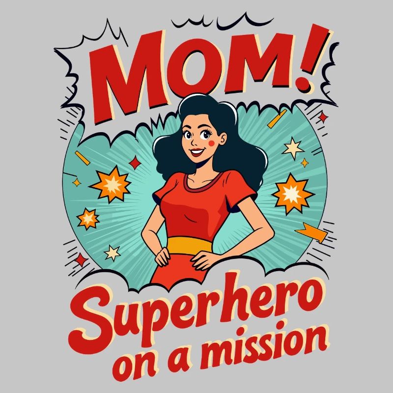 Mutter, Superheldin auf einer Mission !
