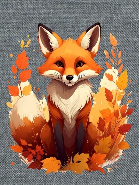 Fuch im Herbst
