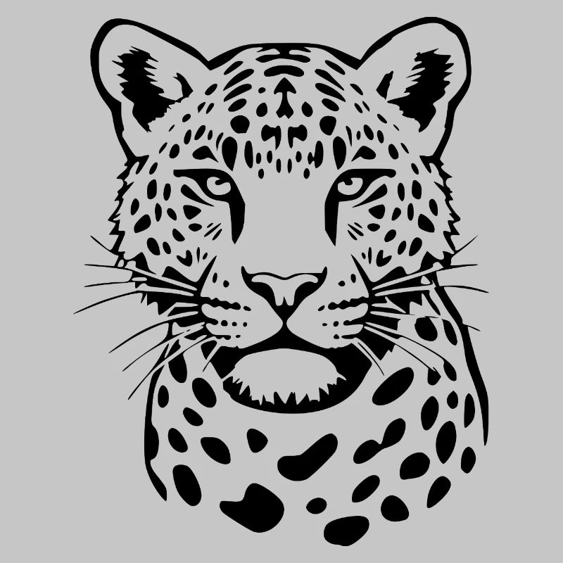 Leopard schwarz Geschenk Weihnachten