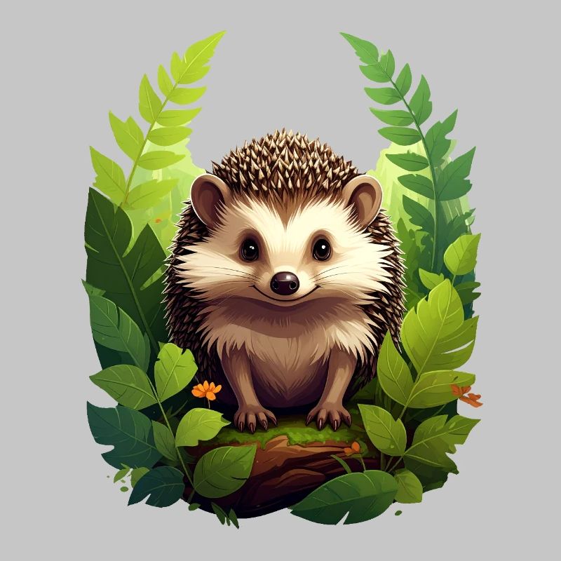 Igel im Wald