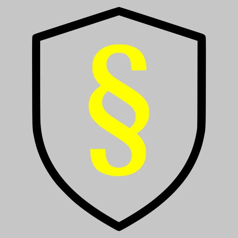 Paragraph Schild Gesetz