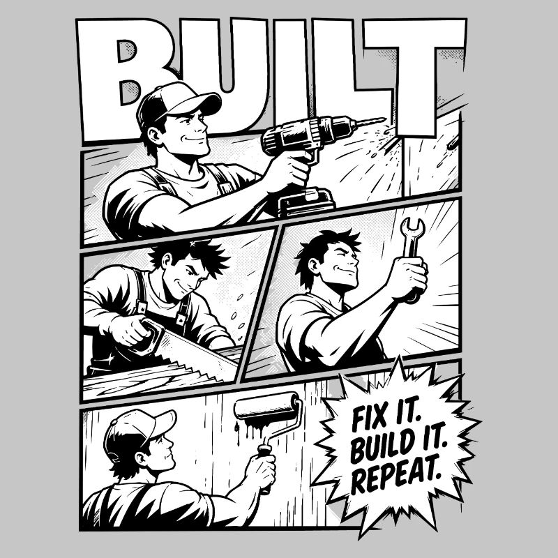 Construis, répare-le, recommence, recommence