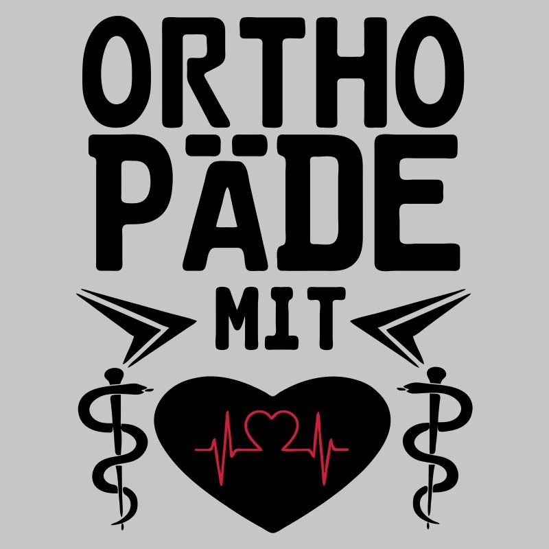Orthopäde mit Herz Geschenk