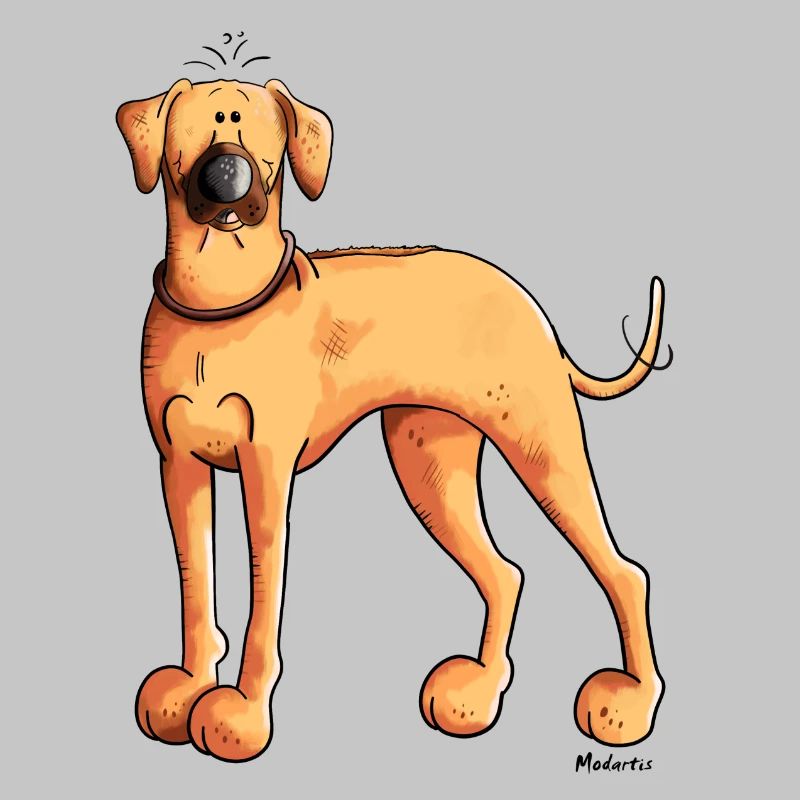 Süßer Rhodesian Ridgeback