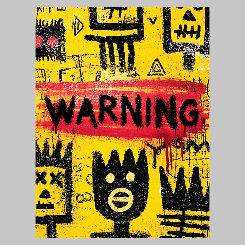 Visual Urban Graffiti Warning