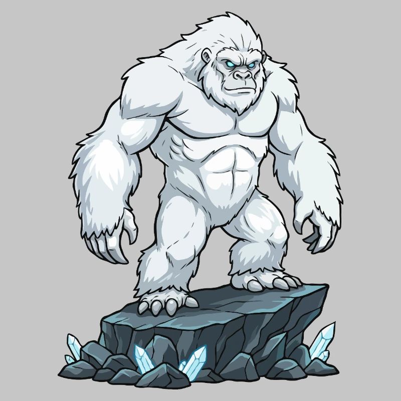 Yeti Abscheulicher Schneemann