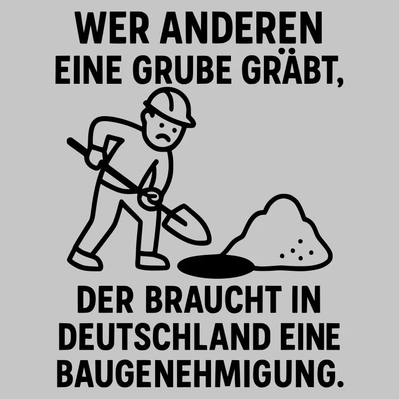 Digging a pit
