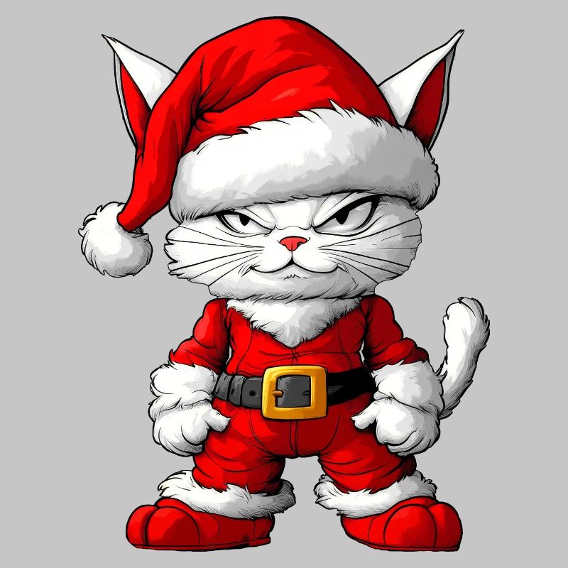 Weihnachten Katze