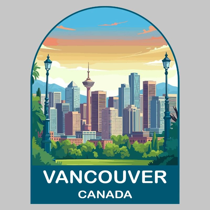 Vancouver Canada Harbour Centre Reisekunst