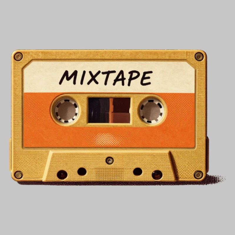 Mixtape Cassette rétro