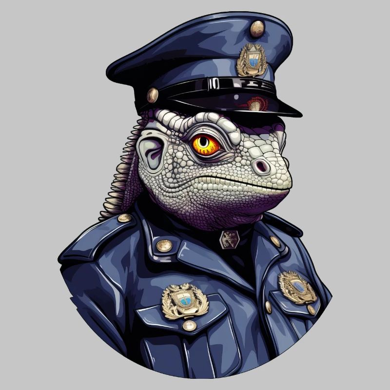 Chamäleon Polizei
