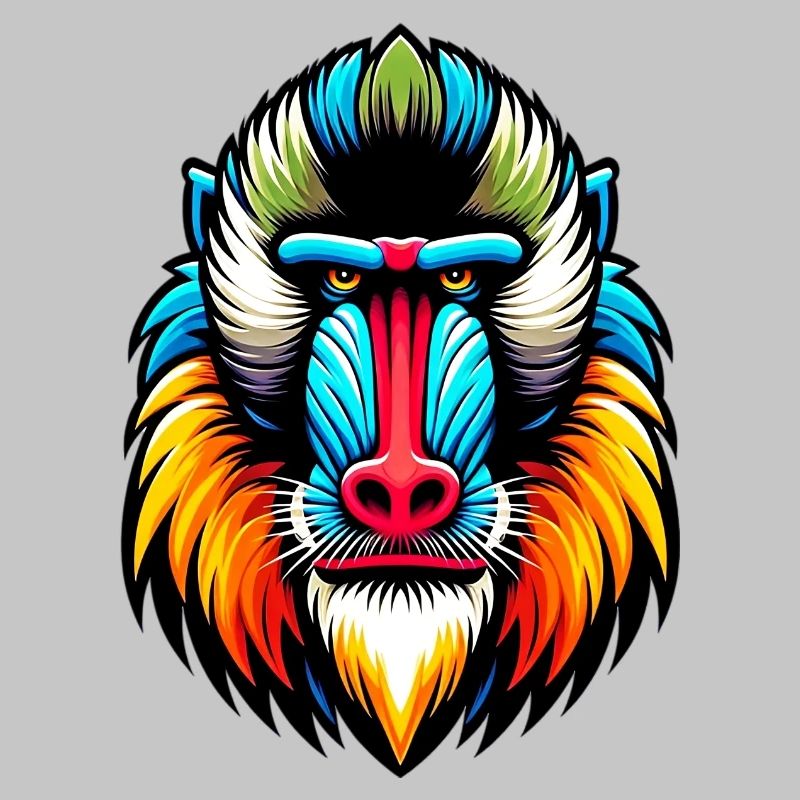 Mandrill-Affe