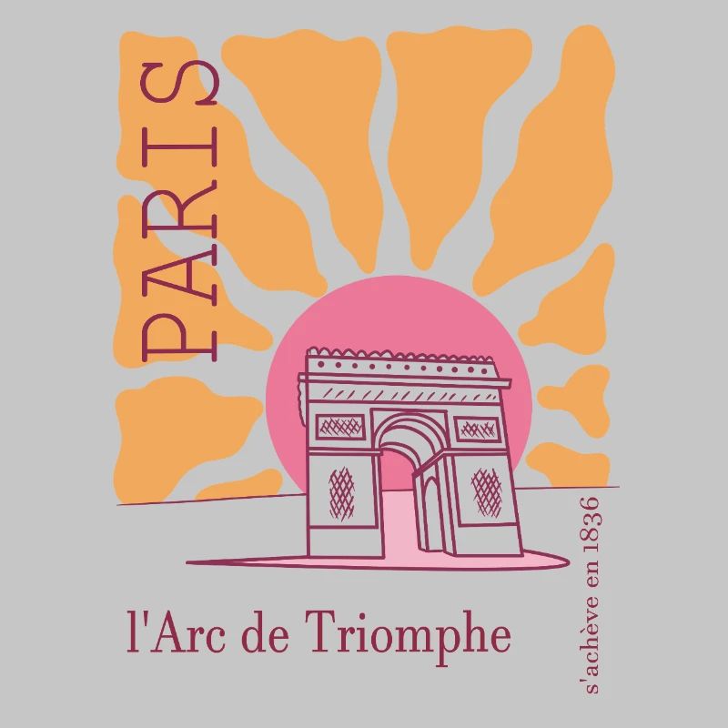 Frankreich arc de triomphe