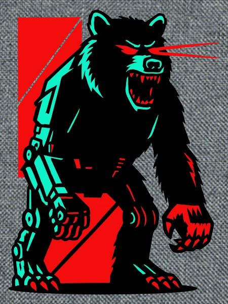 Mecha Techno Bear