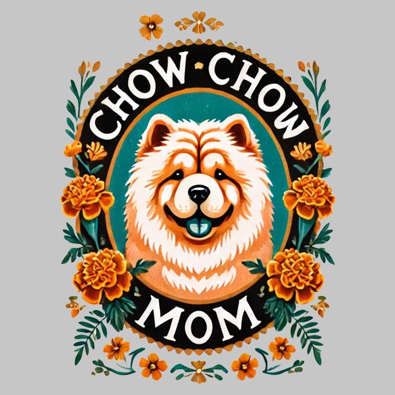 Chow Chow Mom Circle Design