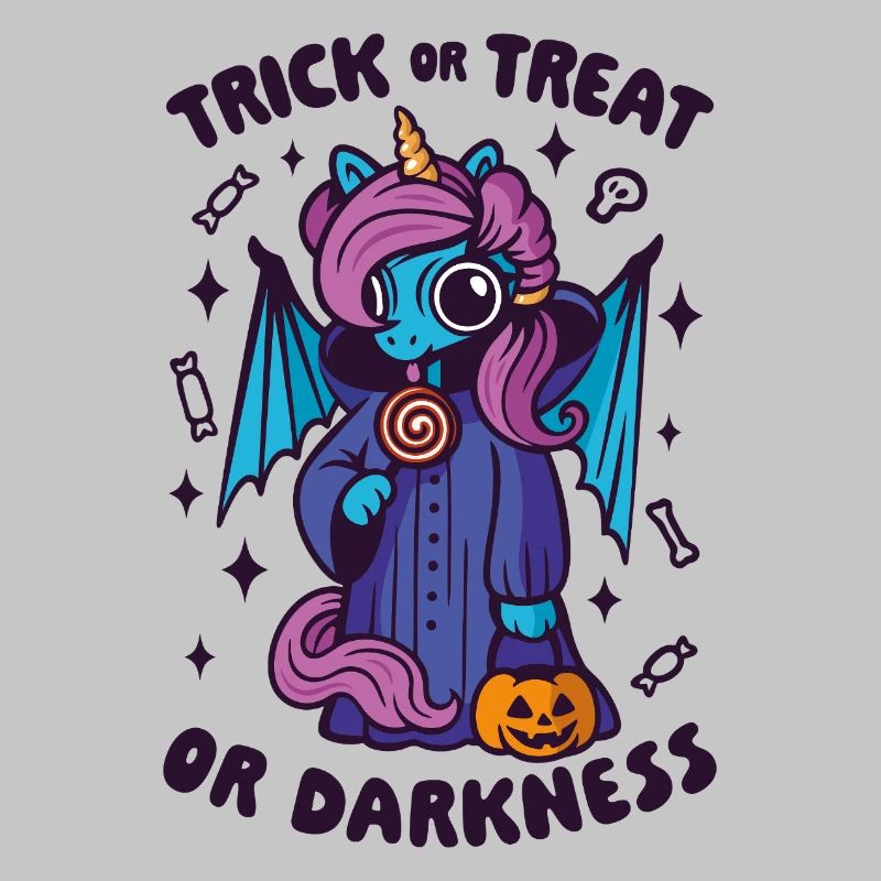 Dark Candy Unicorn - Süßes oder Saures oder Dunkelheit