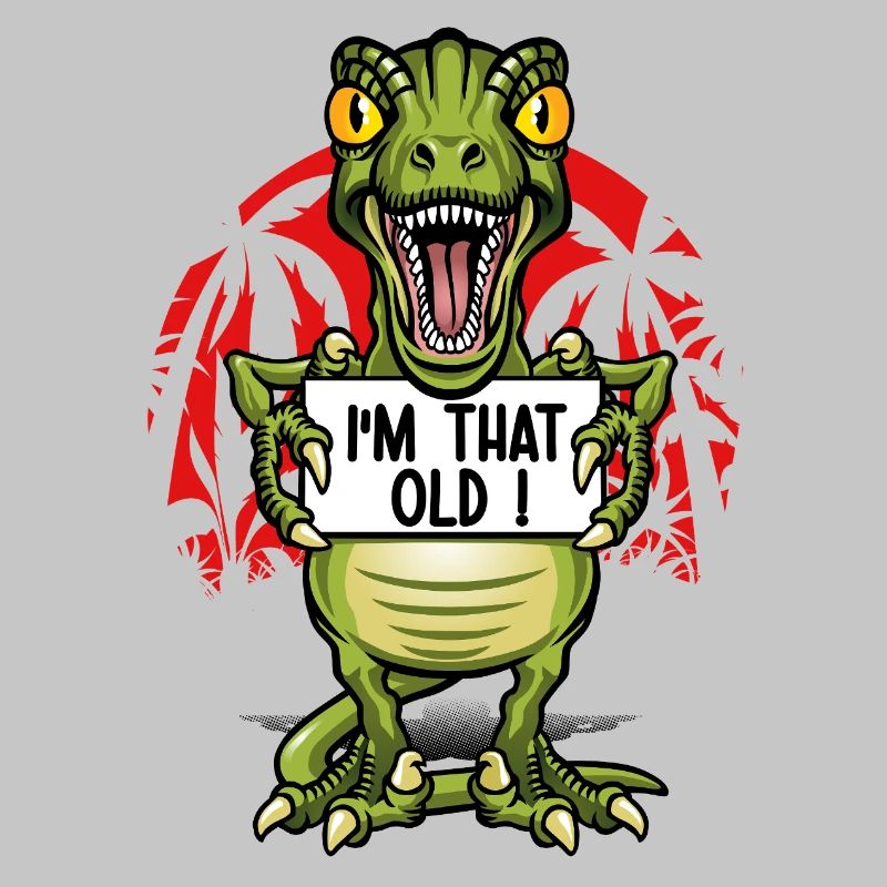 Ich bin ein alter Dinosaurier