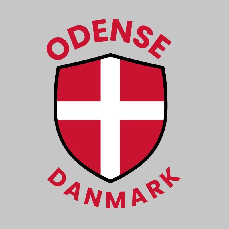 Odense, Dänemarks Flaggenwappen