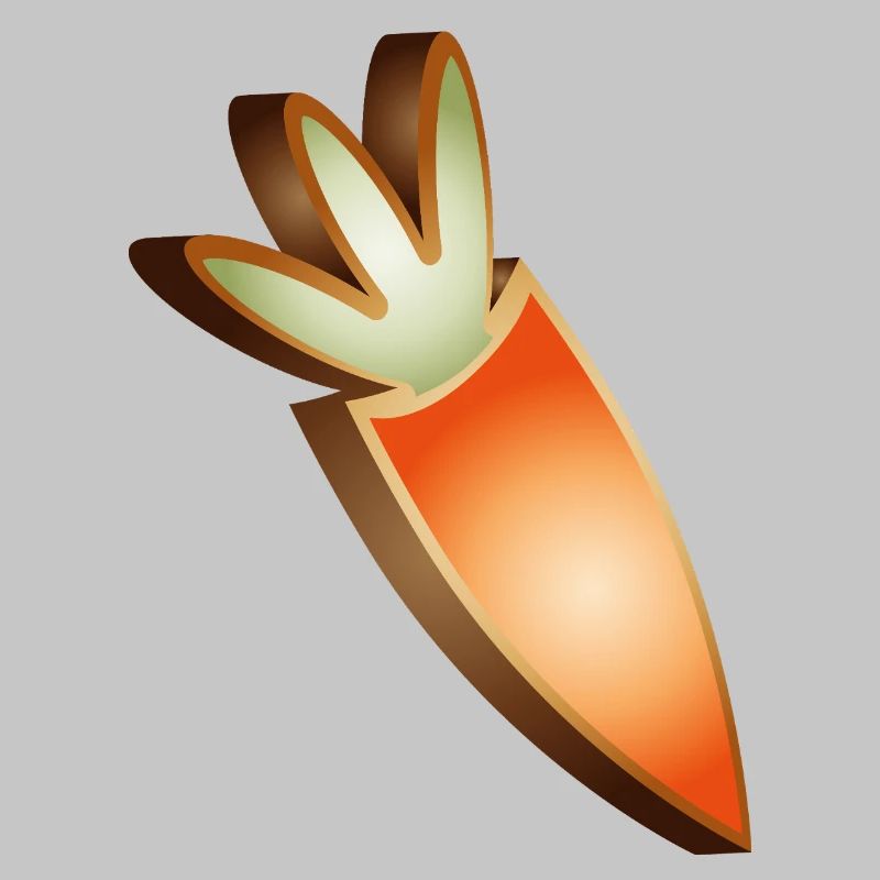 Karotten-Plätzchen im Osterdesign