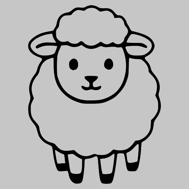Schaf Schäfchen Lamm