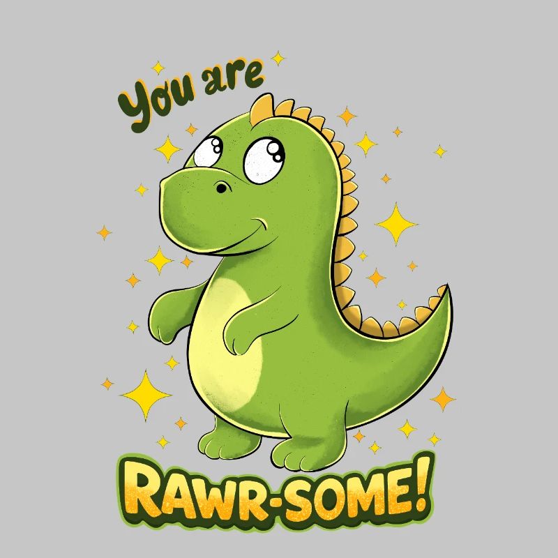 Dino RAWR-SOME Charm