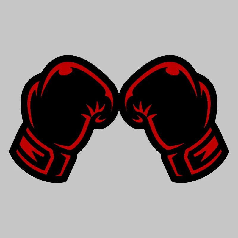 Boxhandschuhe Symbol Logo