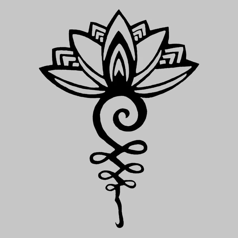 Ewiger schwarzer Lotus