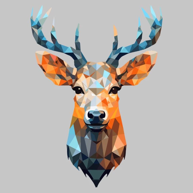 Deer Roe Deer Polygon Roe Deer Deer