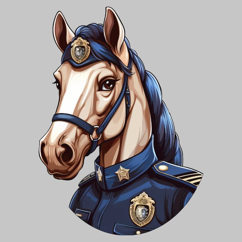 Polizei Pferd
