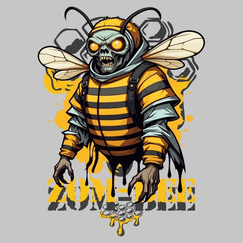 Cool zombie bee