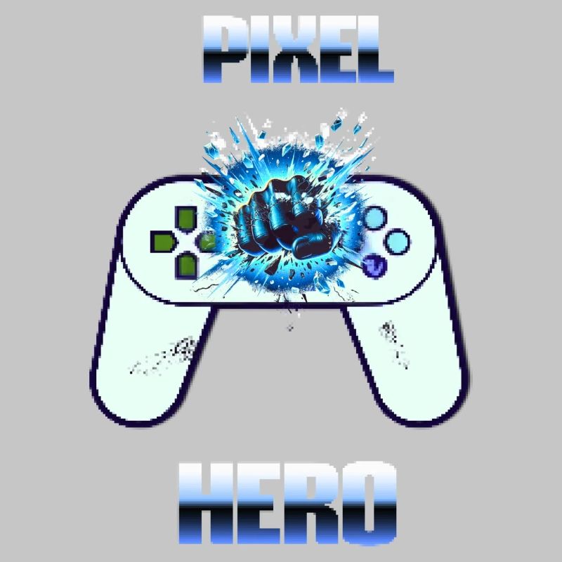 Pixel Hero - Retro Gaming Controller