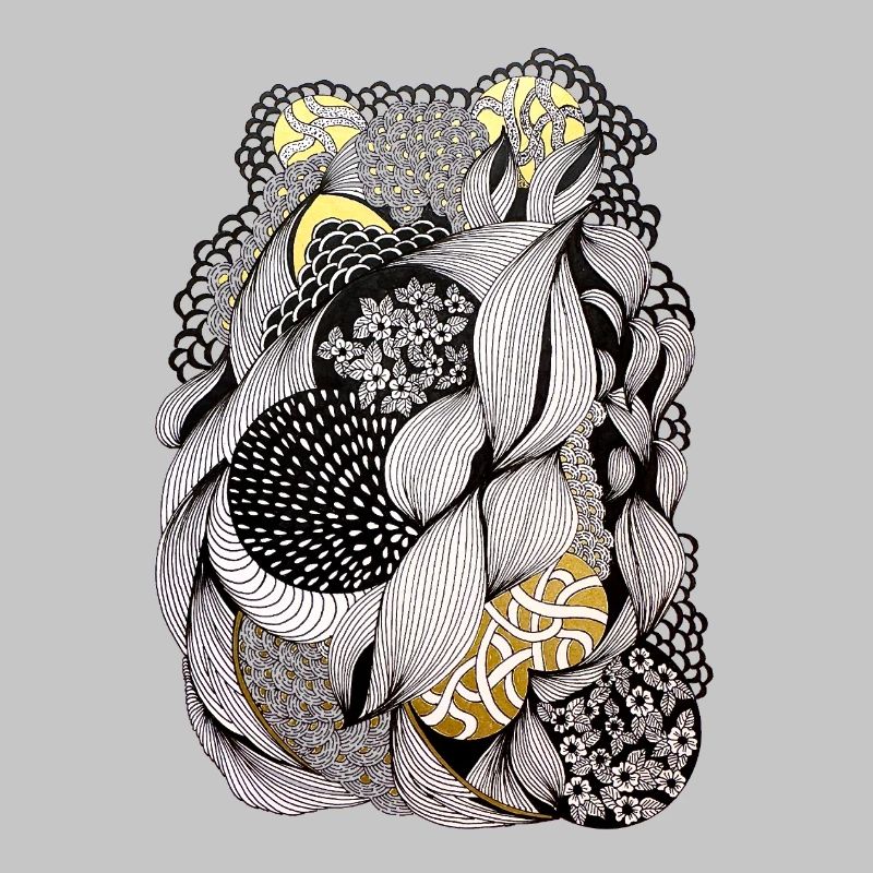 Intertwined Flower Pattern