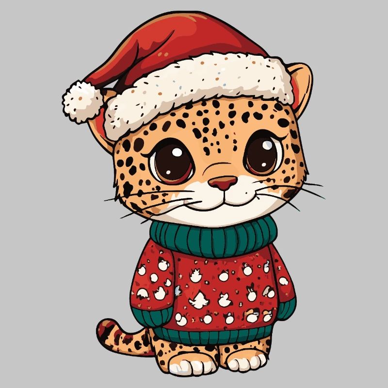 Noël de Noël léopard