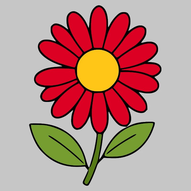 Fleur rouge Fleur rouge Fleurs
