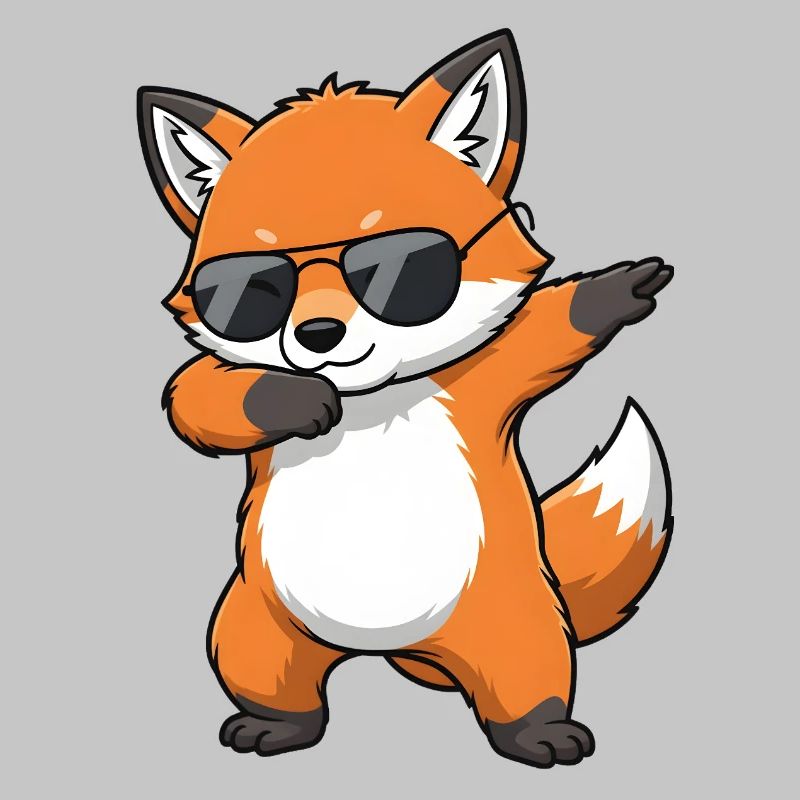 Dabbing Fuchs
