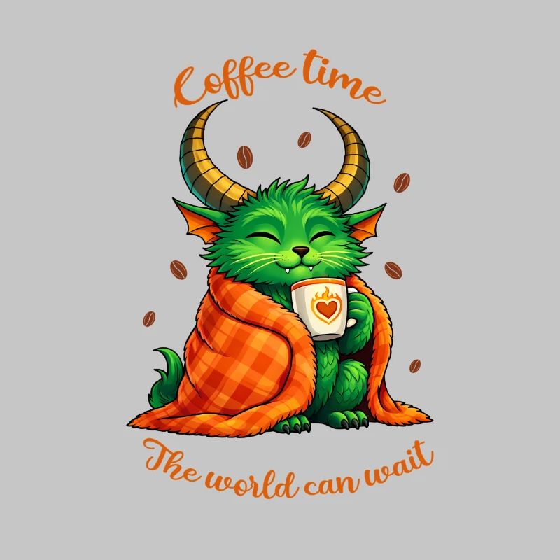 Kaffeezeit – Ein kleines Kaffeemonster