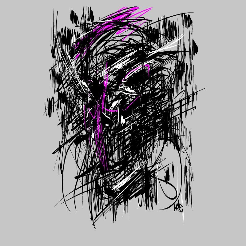 Nosferatu Horror Monster Abstract